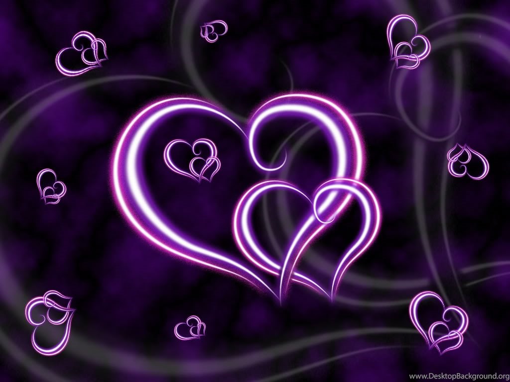 Hearts Desktop Background