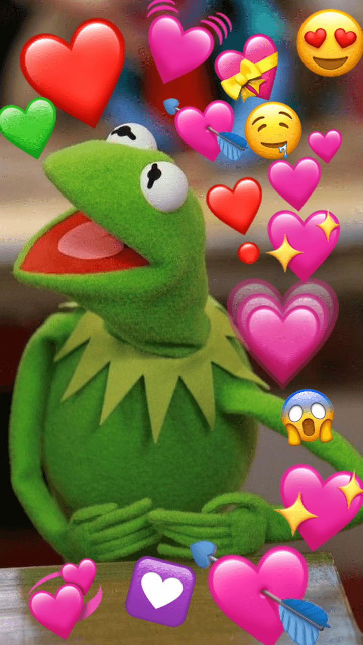 Hearts Kermit The Frog Wallpapers