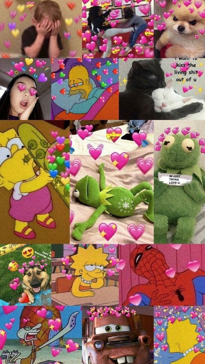 Hearts Kermit The Frog Wallpapers