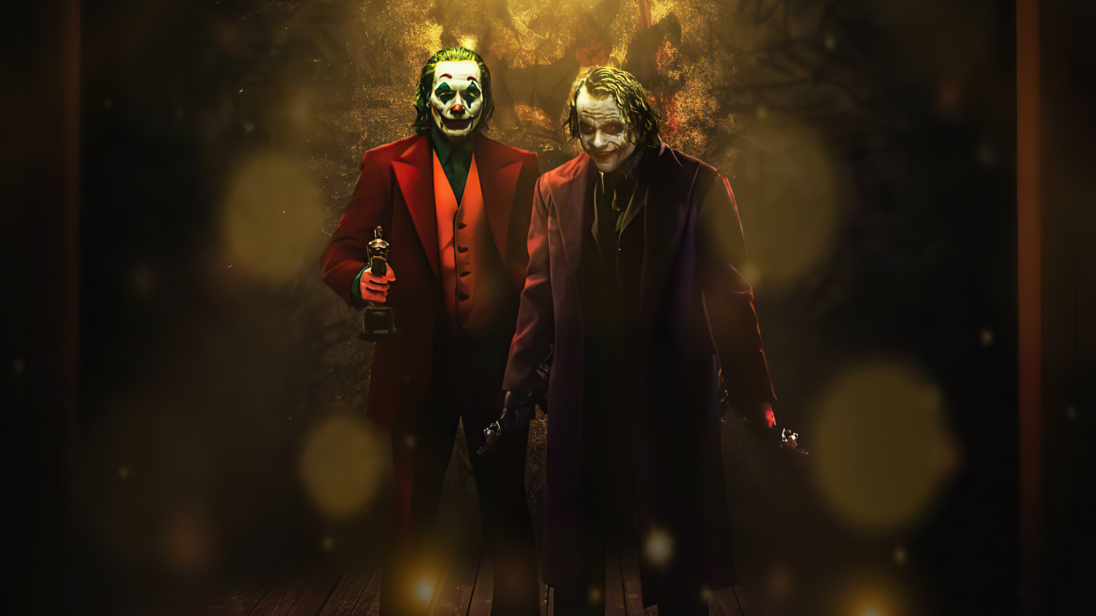 Heath Ledger And Joaquin Phoenix Joker Wallpapers