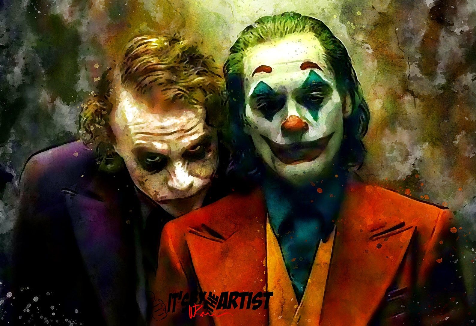 Heath Ledger And Joaquin Phoenix Joker Wallpapers