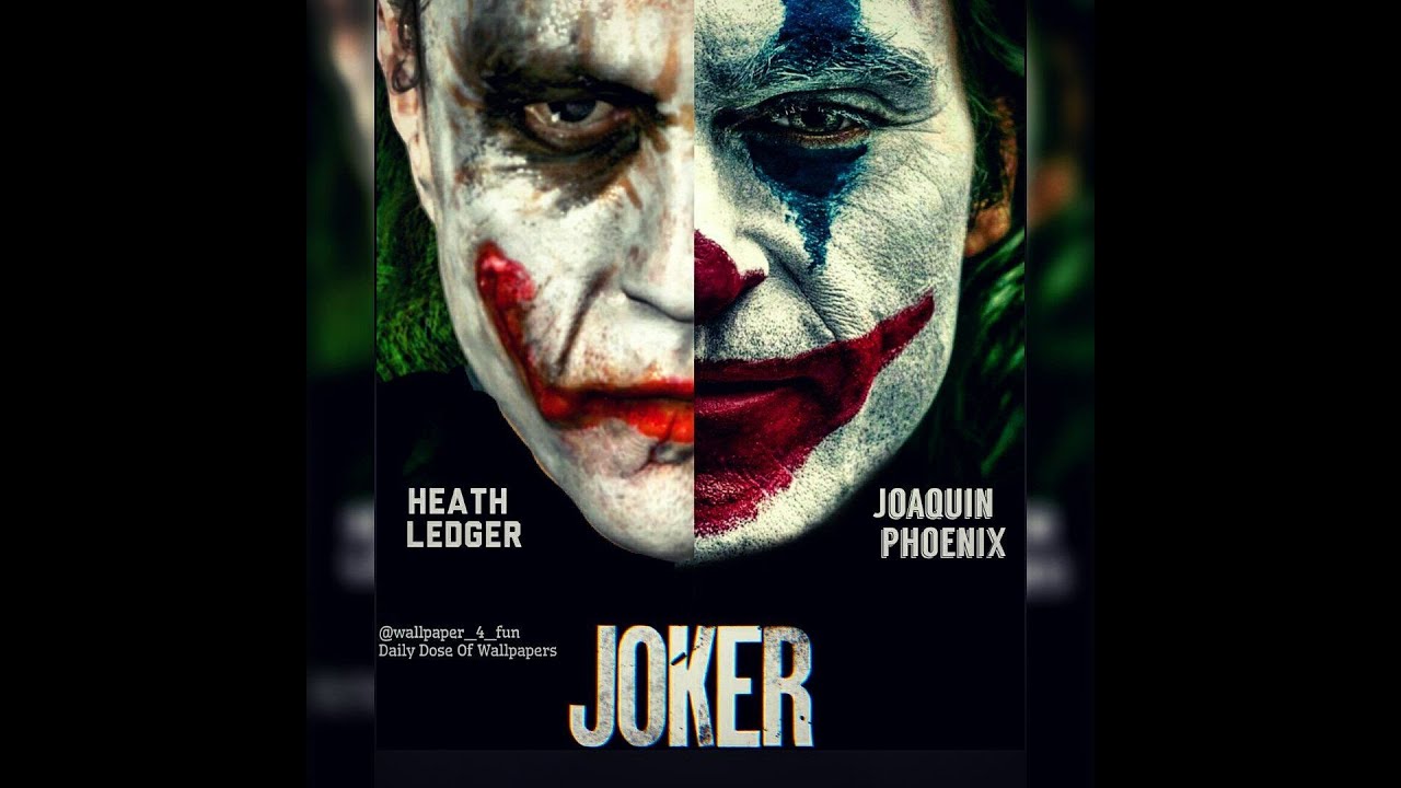 Heath Ledger And Joaquin Phoenix Joker Wallpapers
