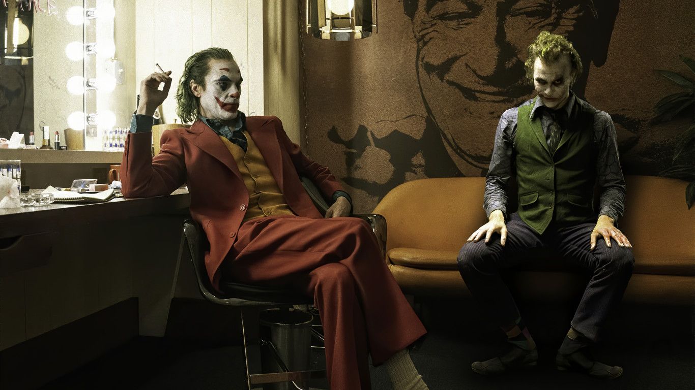 Heath Ledger And Joaquin Phoenix Joker Wallpapers