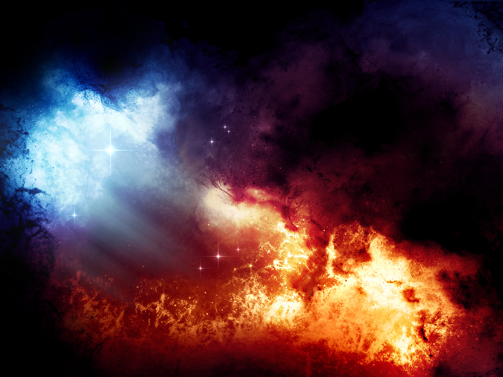 Heaven And Hell Background
