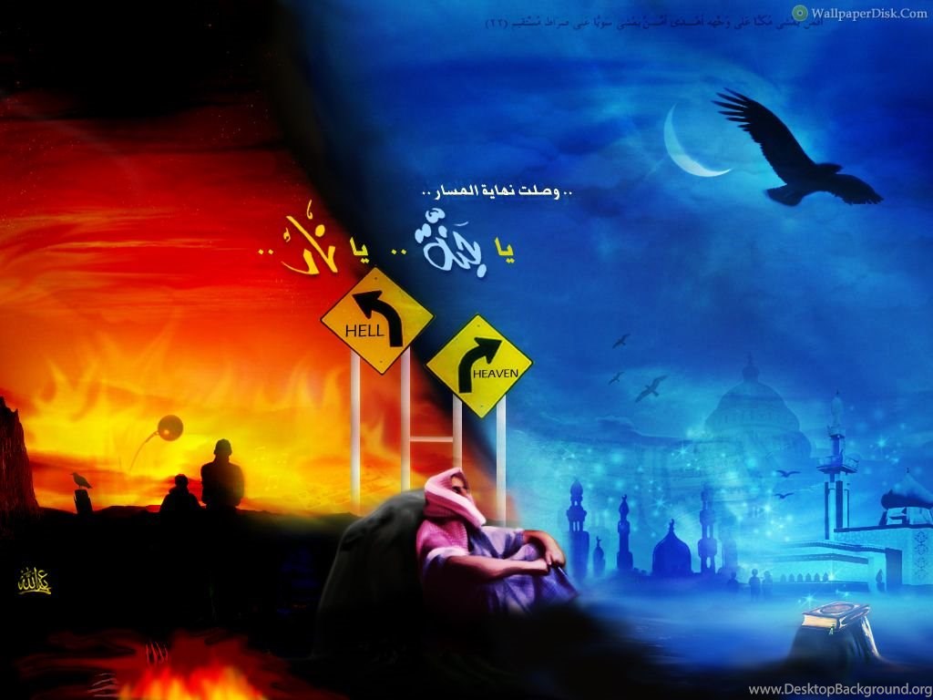 Heaven And Hell Background