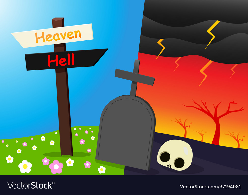 Heaven And Hell Background