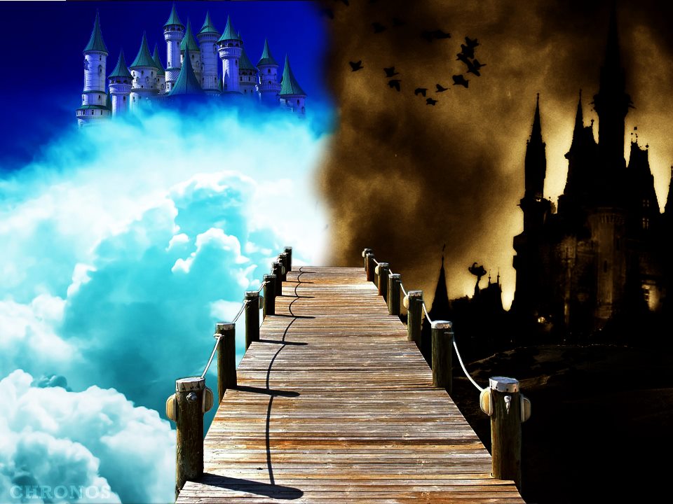 Heaven And Hell Background