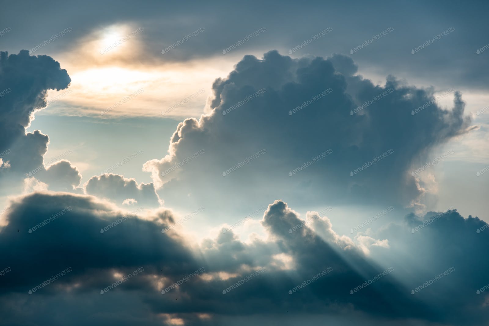 Heaven Clouds Background