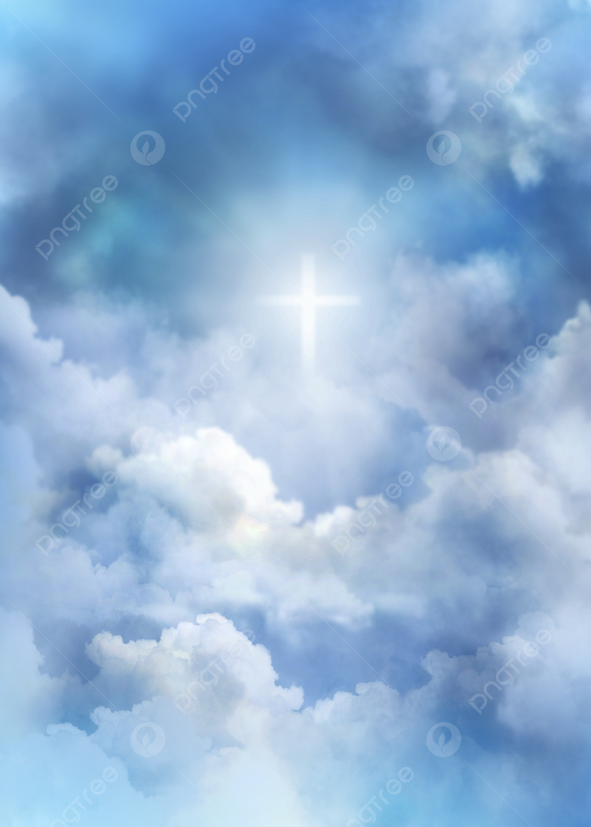 Heaven Clouds Background