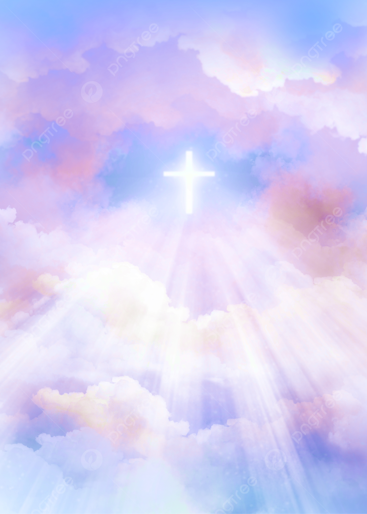 Heaven Clouds Background