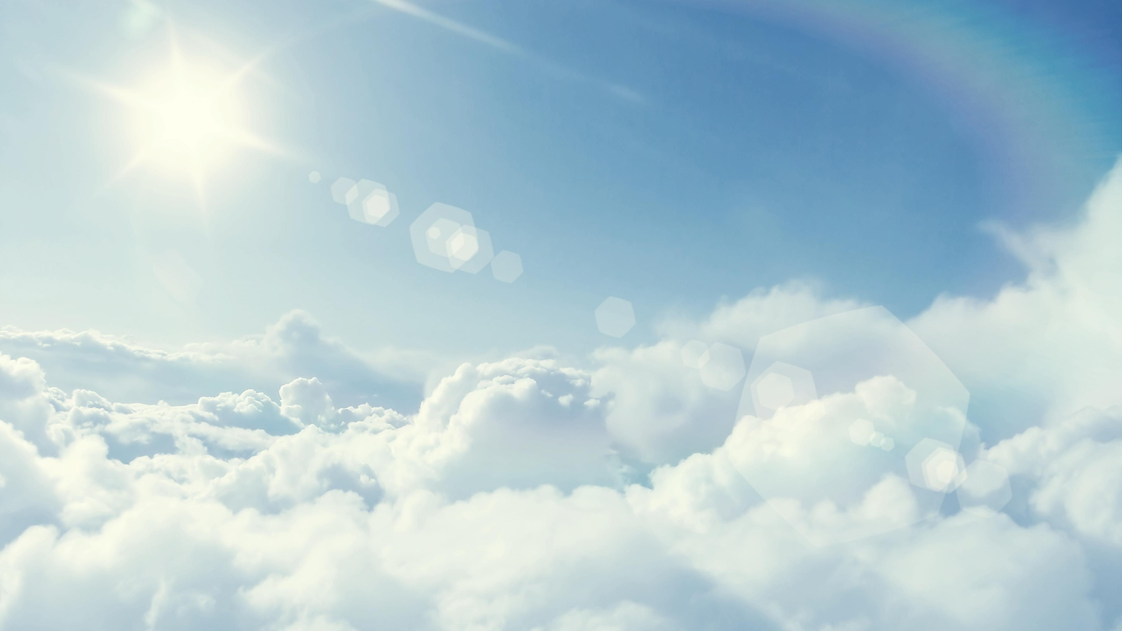 Heaven Clouds Background