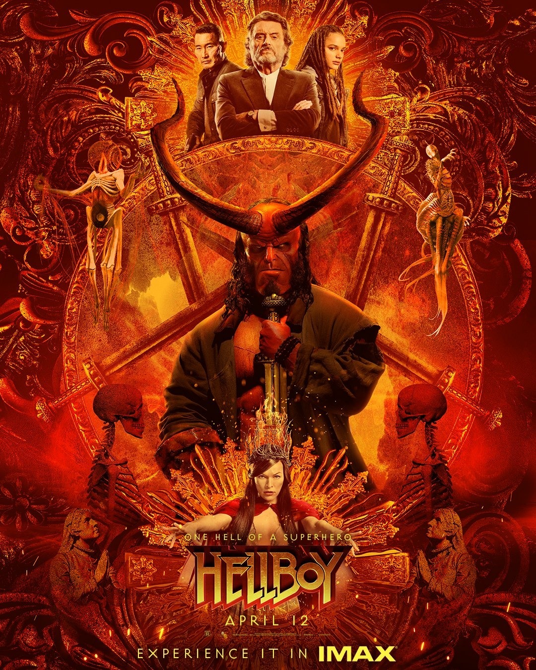 Hellboy 2019 Movie Poster Wallpapers