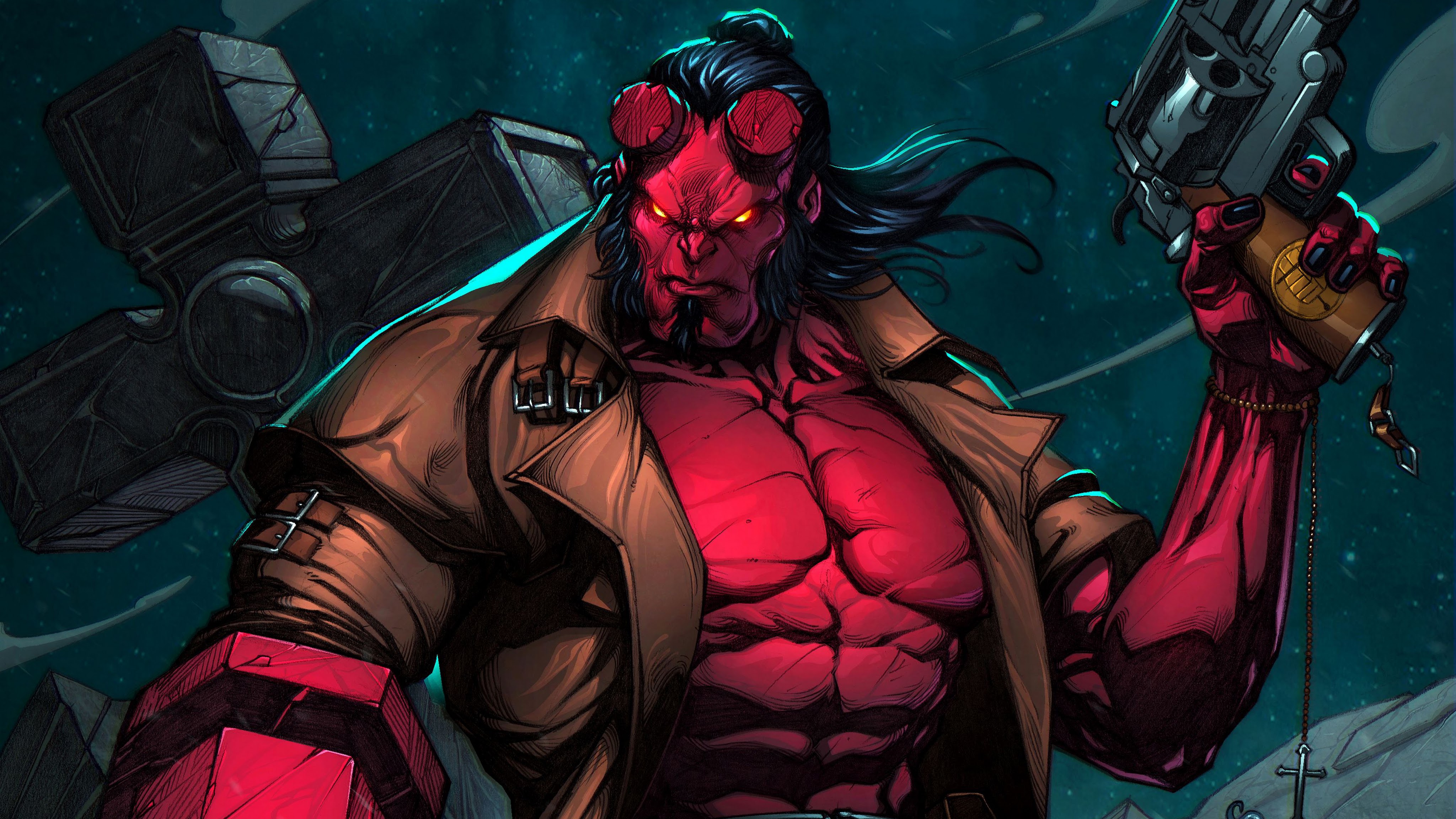 Hellboy 4K Artwork Wallpapers