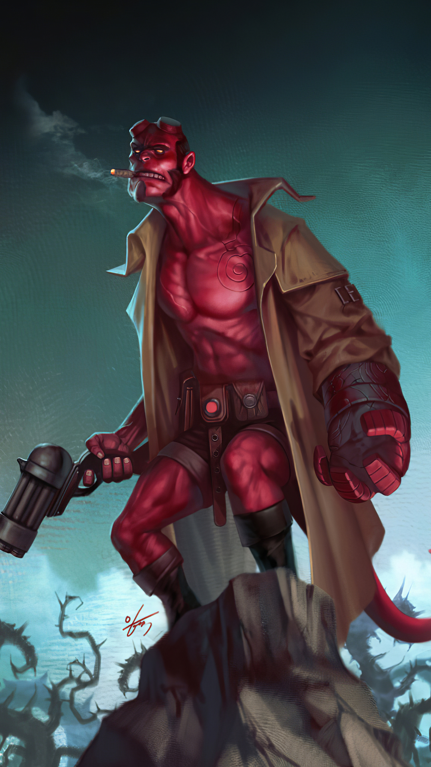 Hellboy Fanart Wallpapers