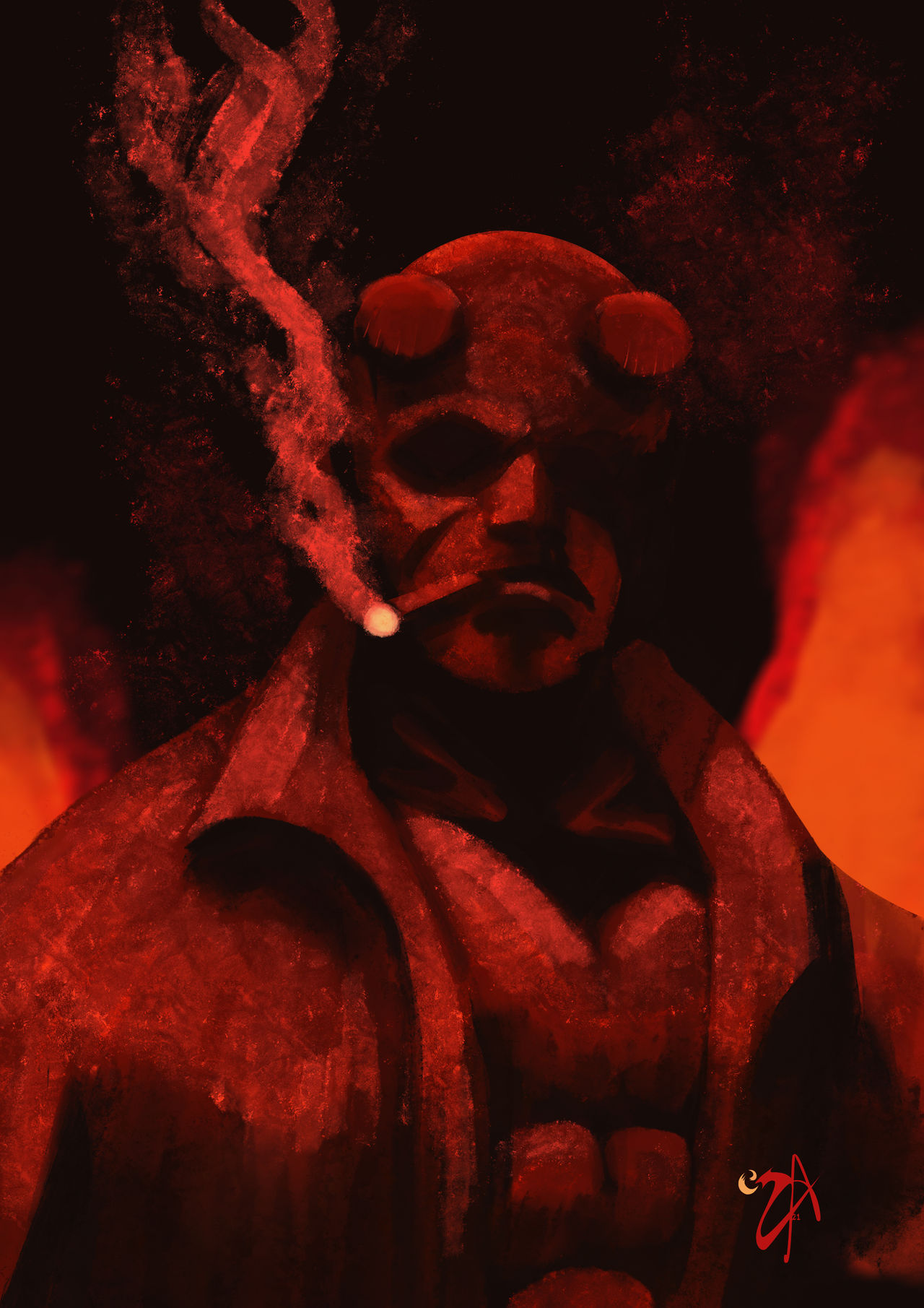 Hellboy Fanart Wallpapers