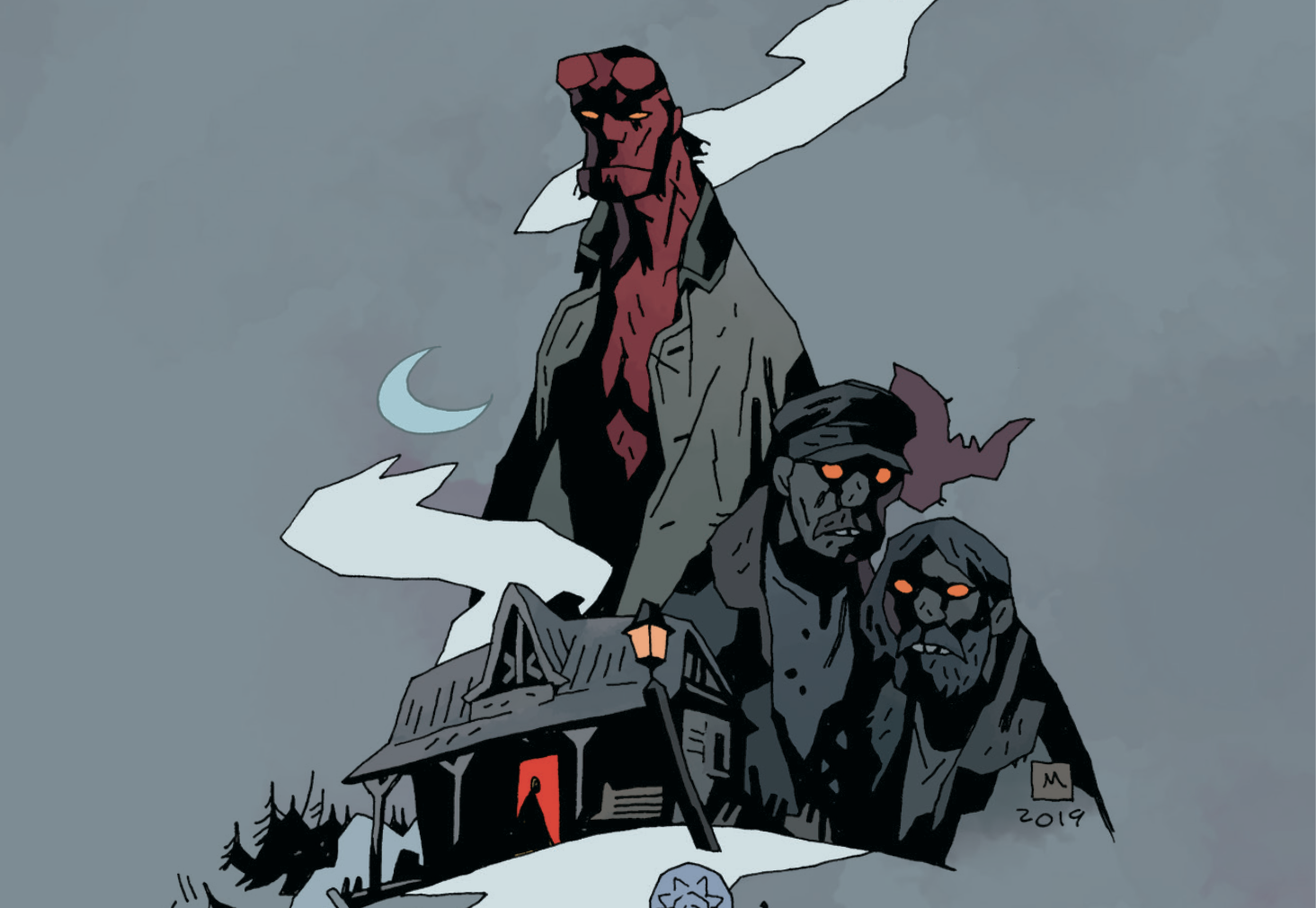 Hellboy Illustration Wallpapers