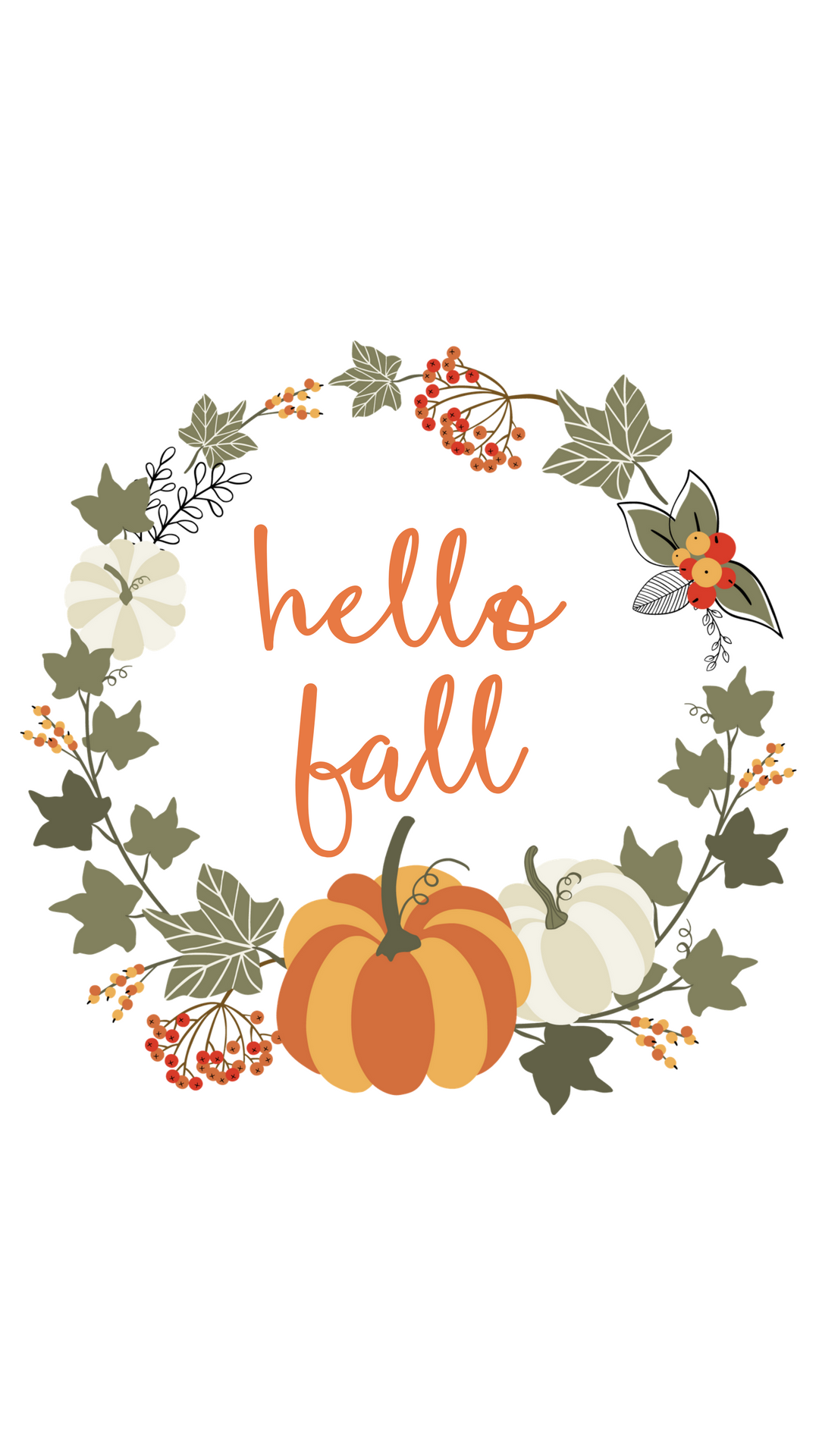 Hello Fall Background