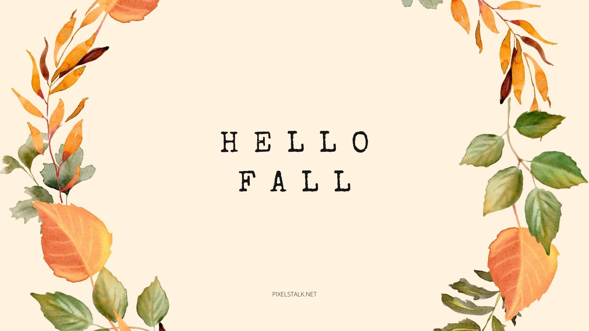 Hello Fall Background