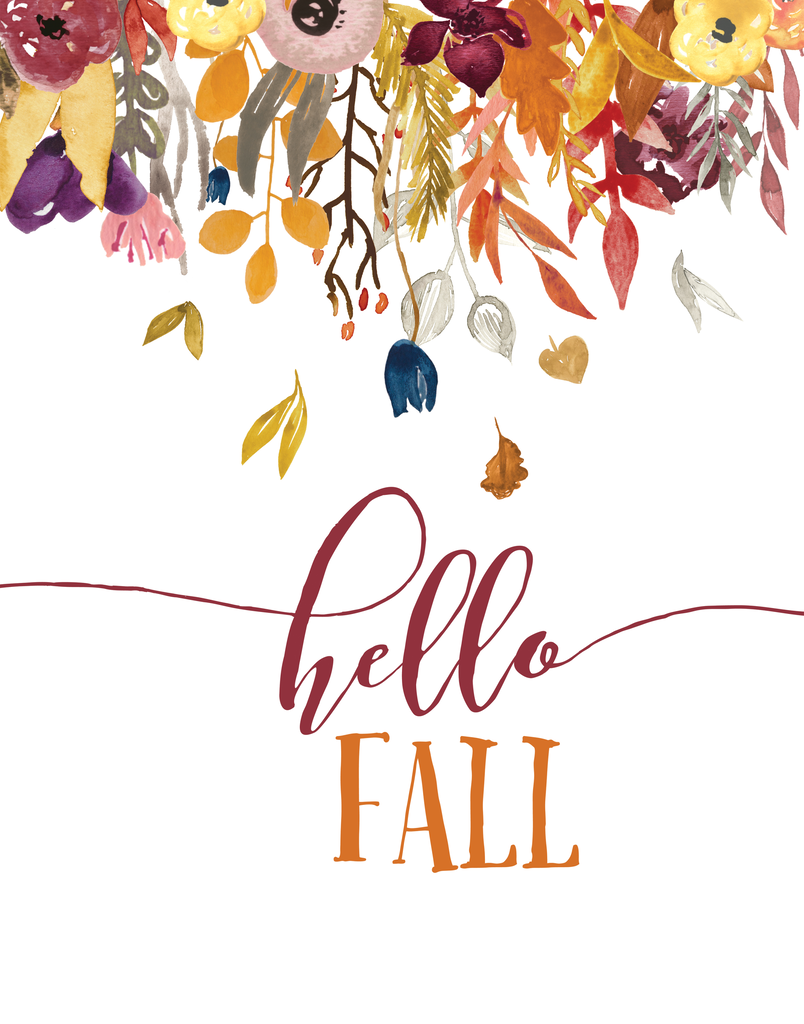 Hello Fall Background