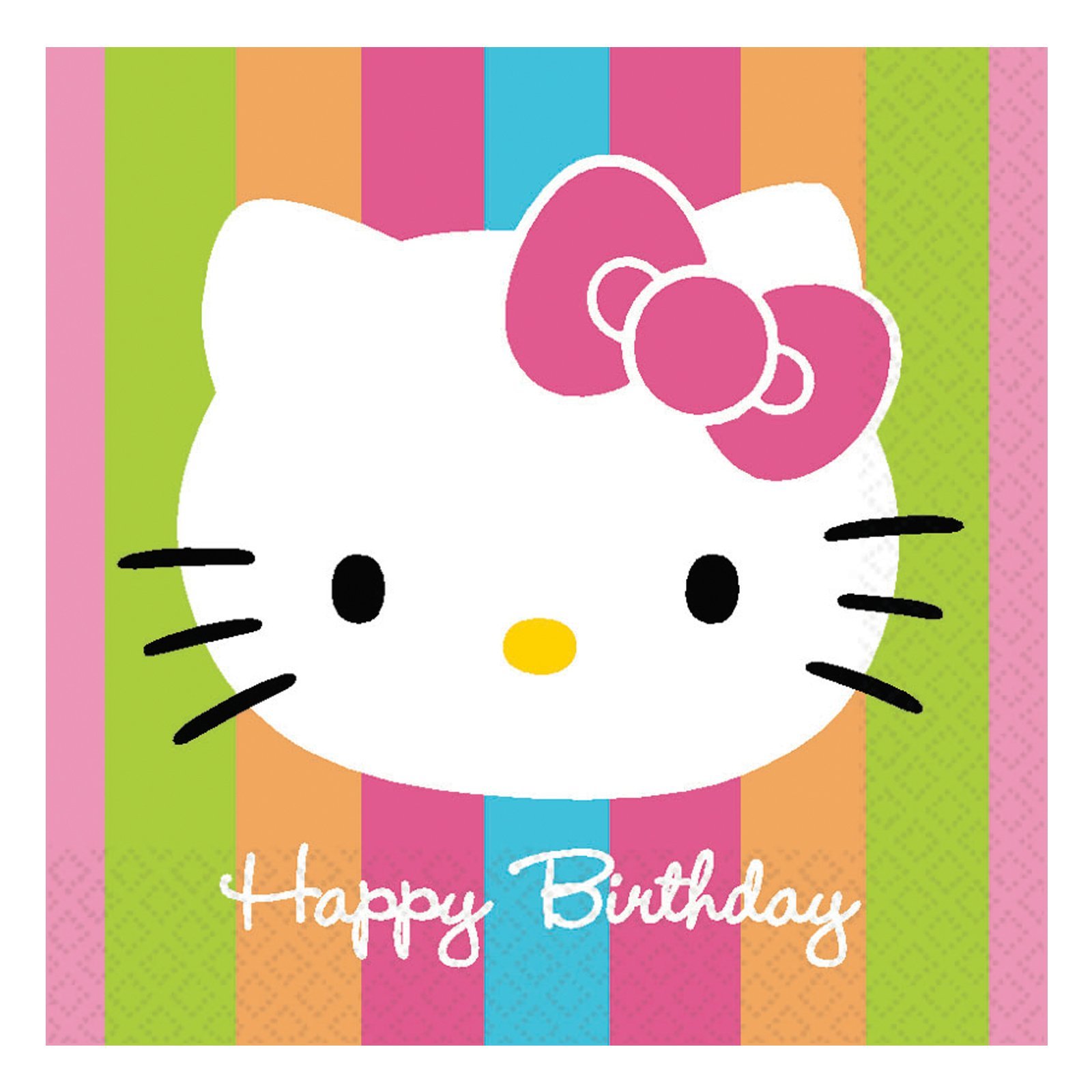 Hello Kitty Birthday Background