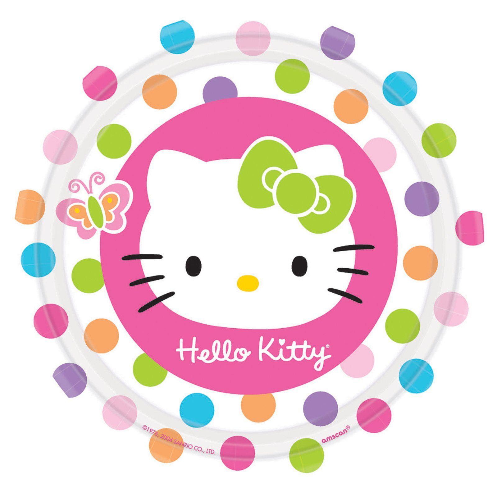 Hello Kitty Birthday Background