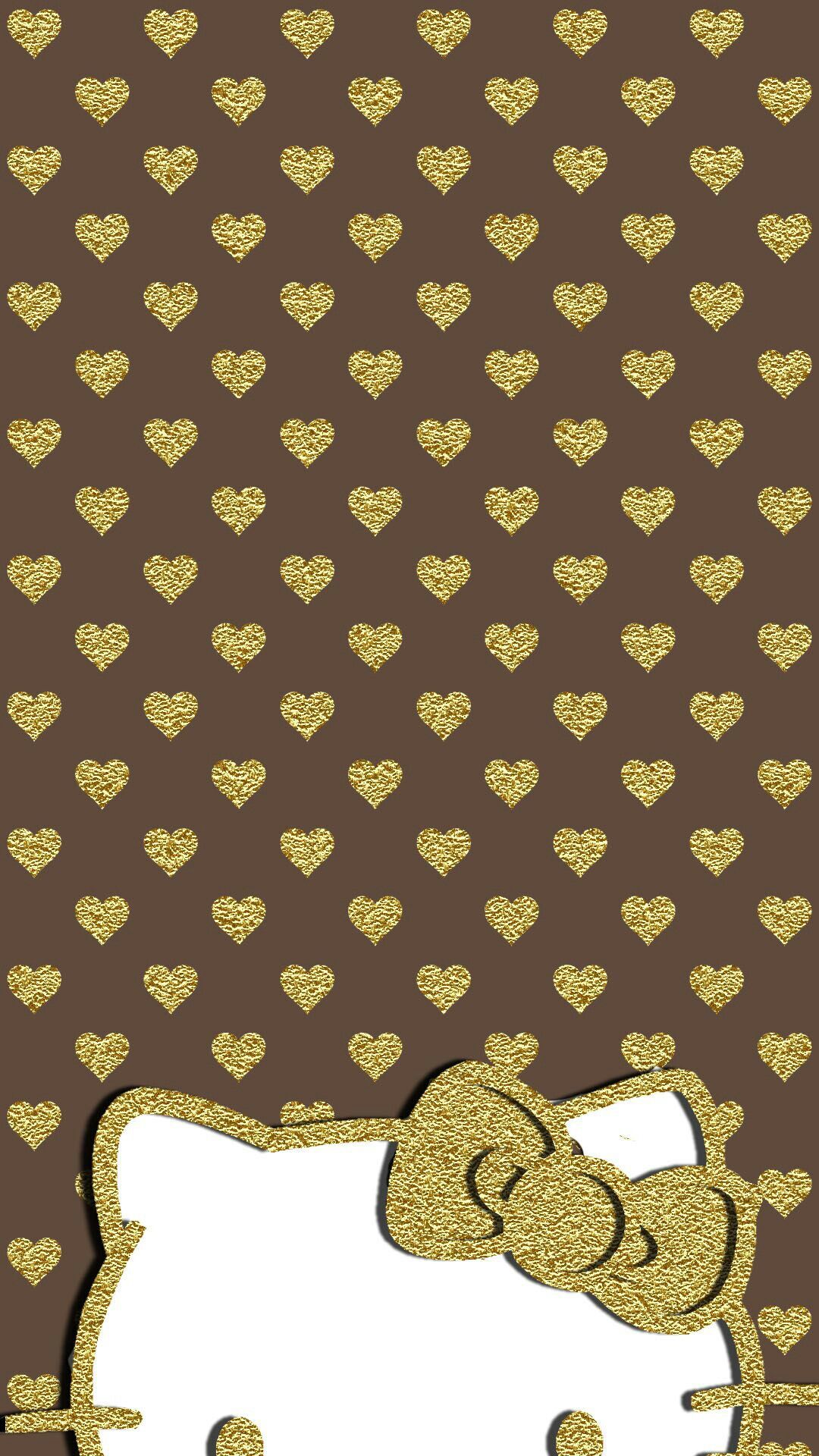 Hello Kitty Brown Wallpapers