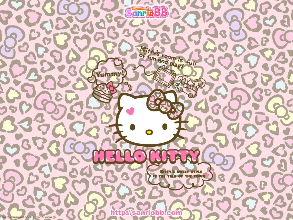 Hello Kitty Cheetah Wallpapers