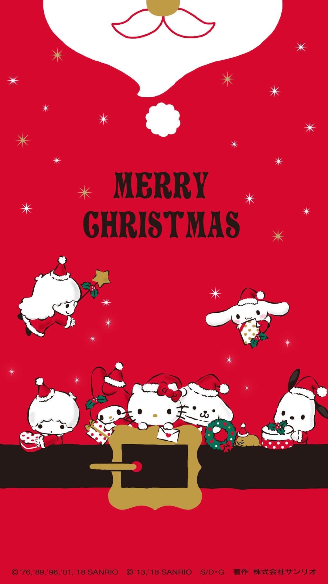 Hello Kitty Christmas Wallpapers