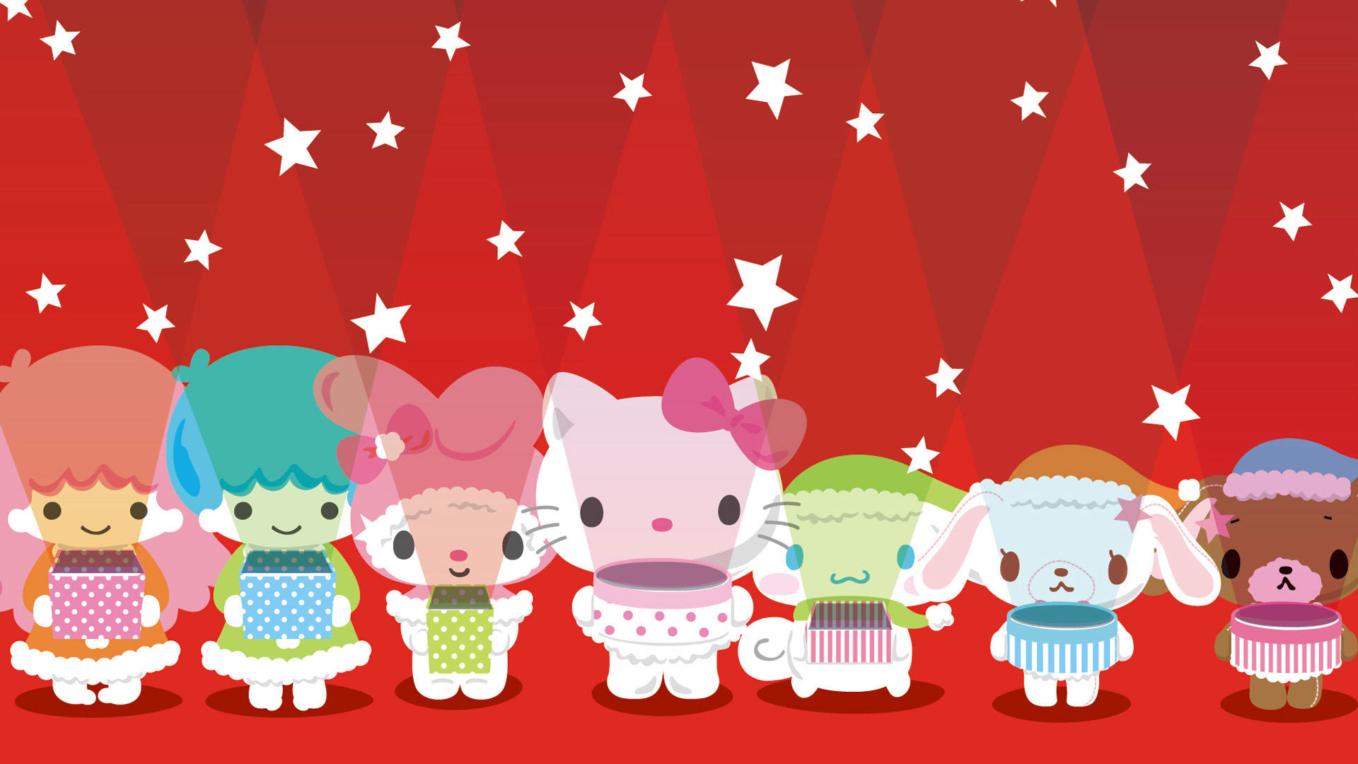 Hello Kitty Christmas Wallpapers