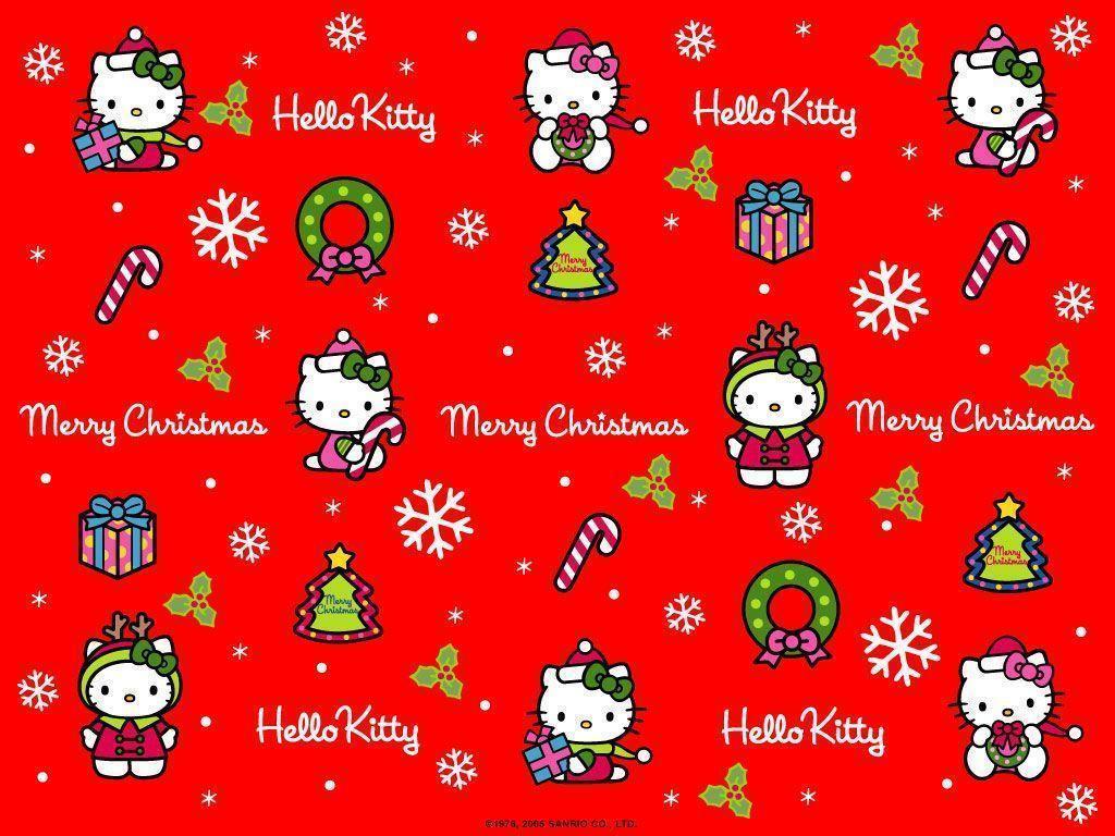 Hello Kitty Christmas Wallpapers