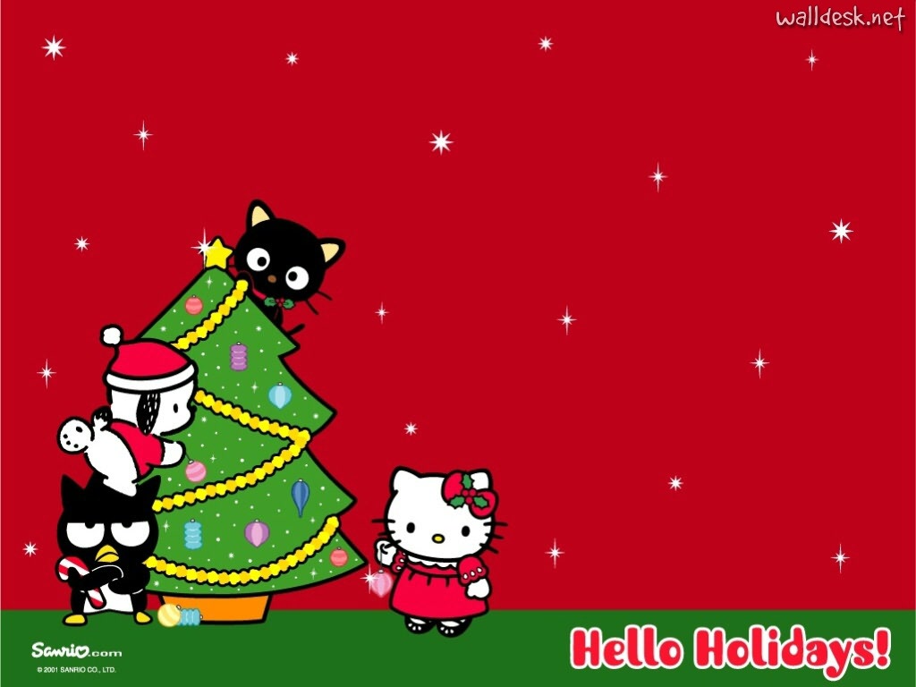 Hello Kitty Christmas Wallpapers