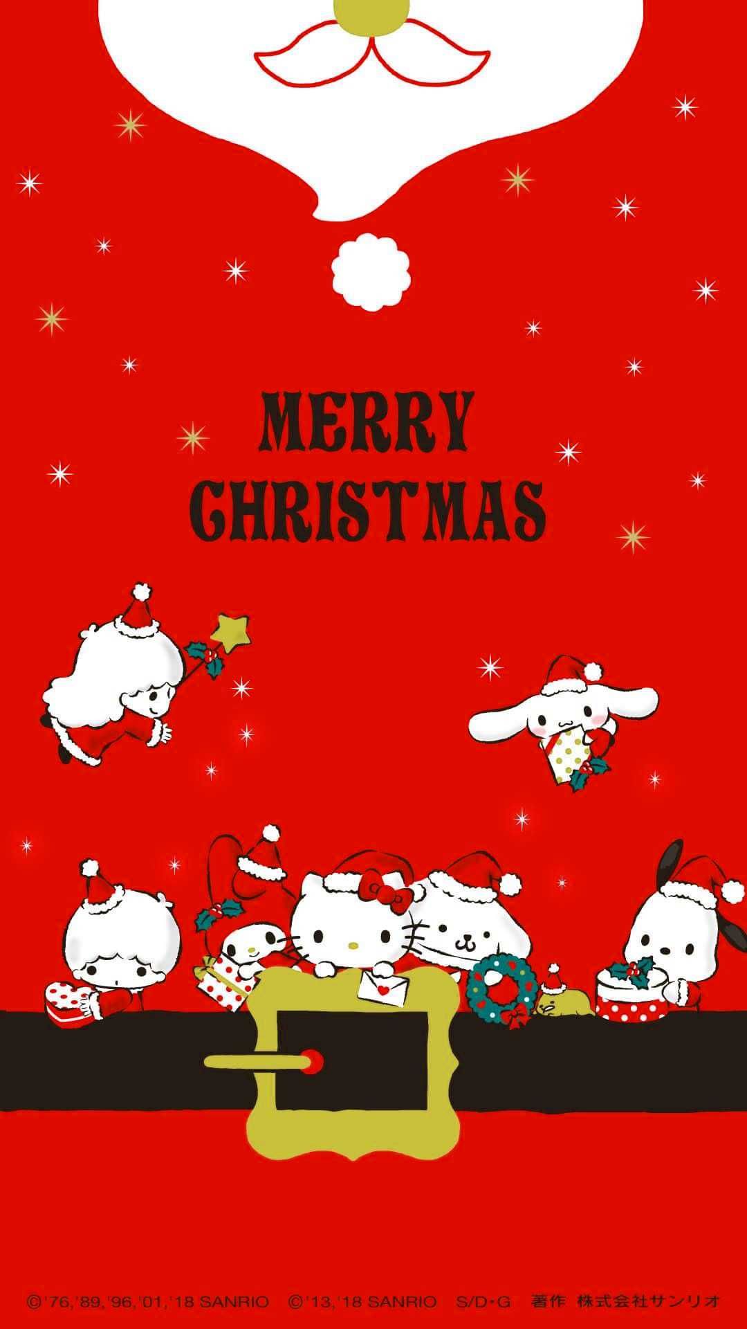 Hello Kitty Christmas Wallpapers