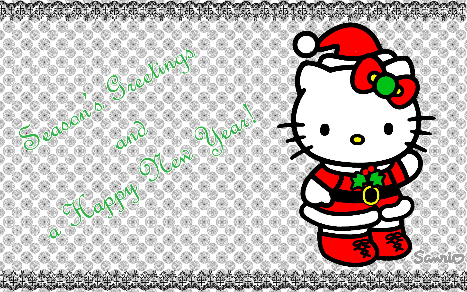 Hello Kitty Christmas Wallpapers