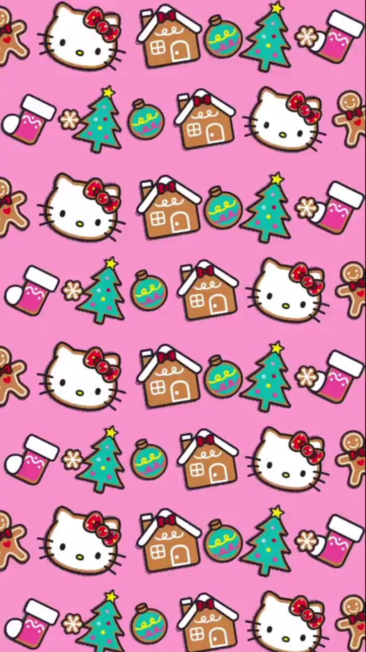 Hello Kitty Christmas Wallpapers