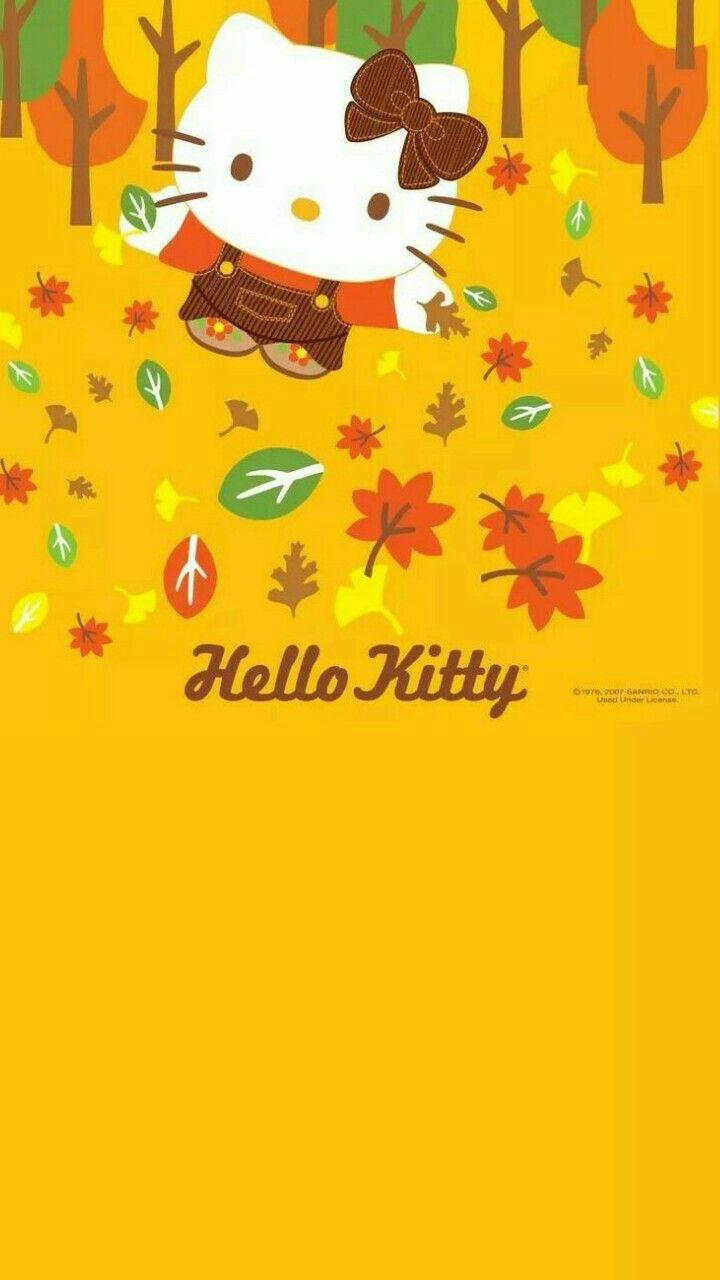 Hello Kitty Fall Wallpapers