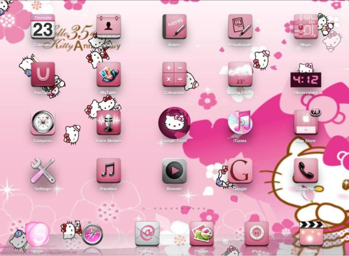 Hello Kitty Laptop Wallpapers