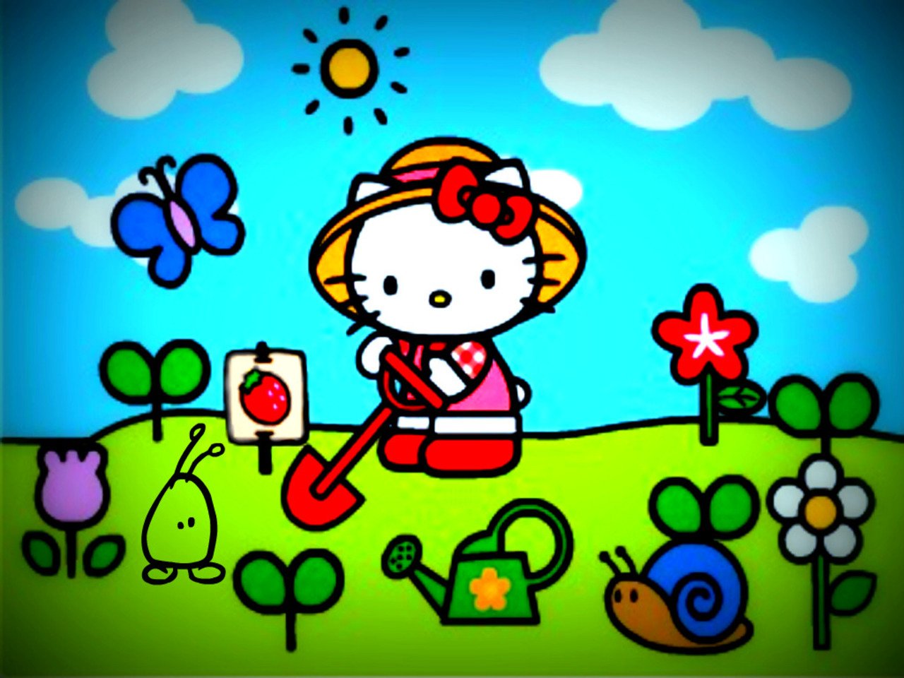 Hello Kitty Summer Wallpapers