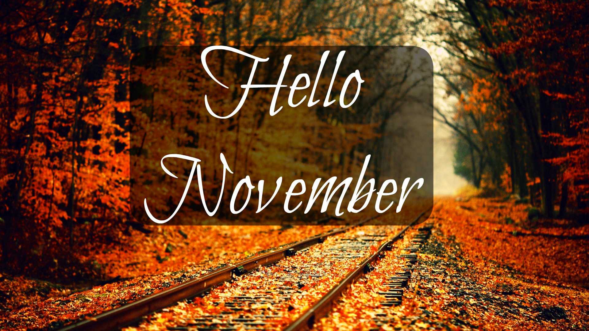 Hello November Image Wallpapers