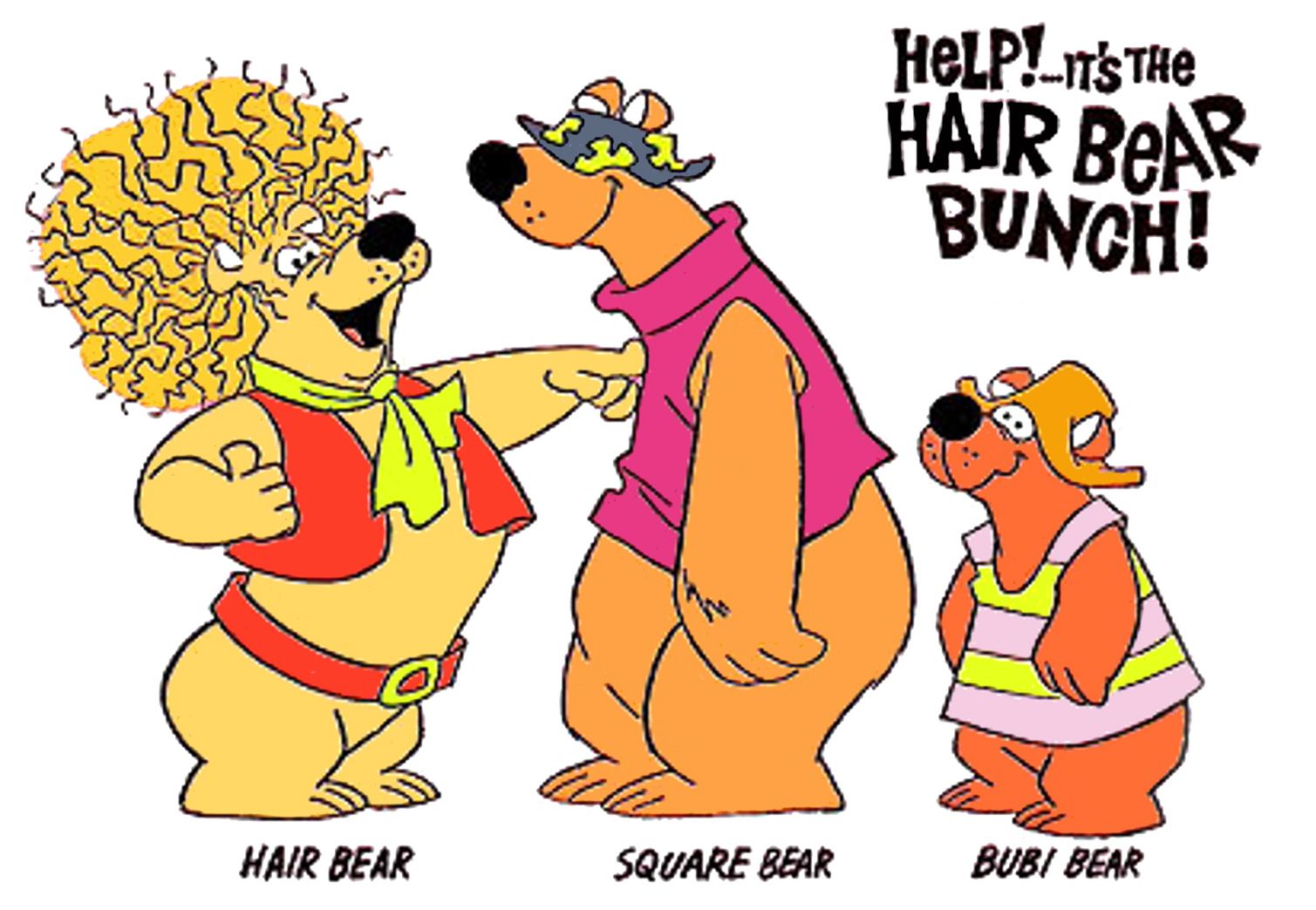Help!... It'S The Hair Bear Bunch! Wallpapers