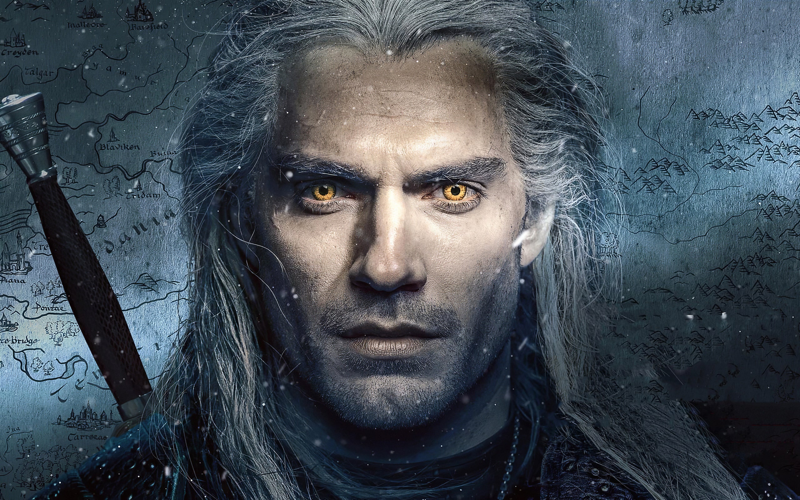 Henry Cavill As Geralt De Rivia In The Witcher Wallpapers