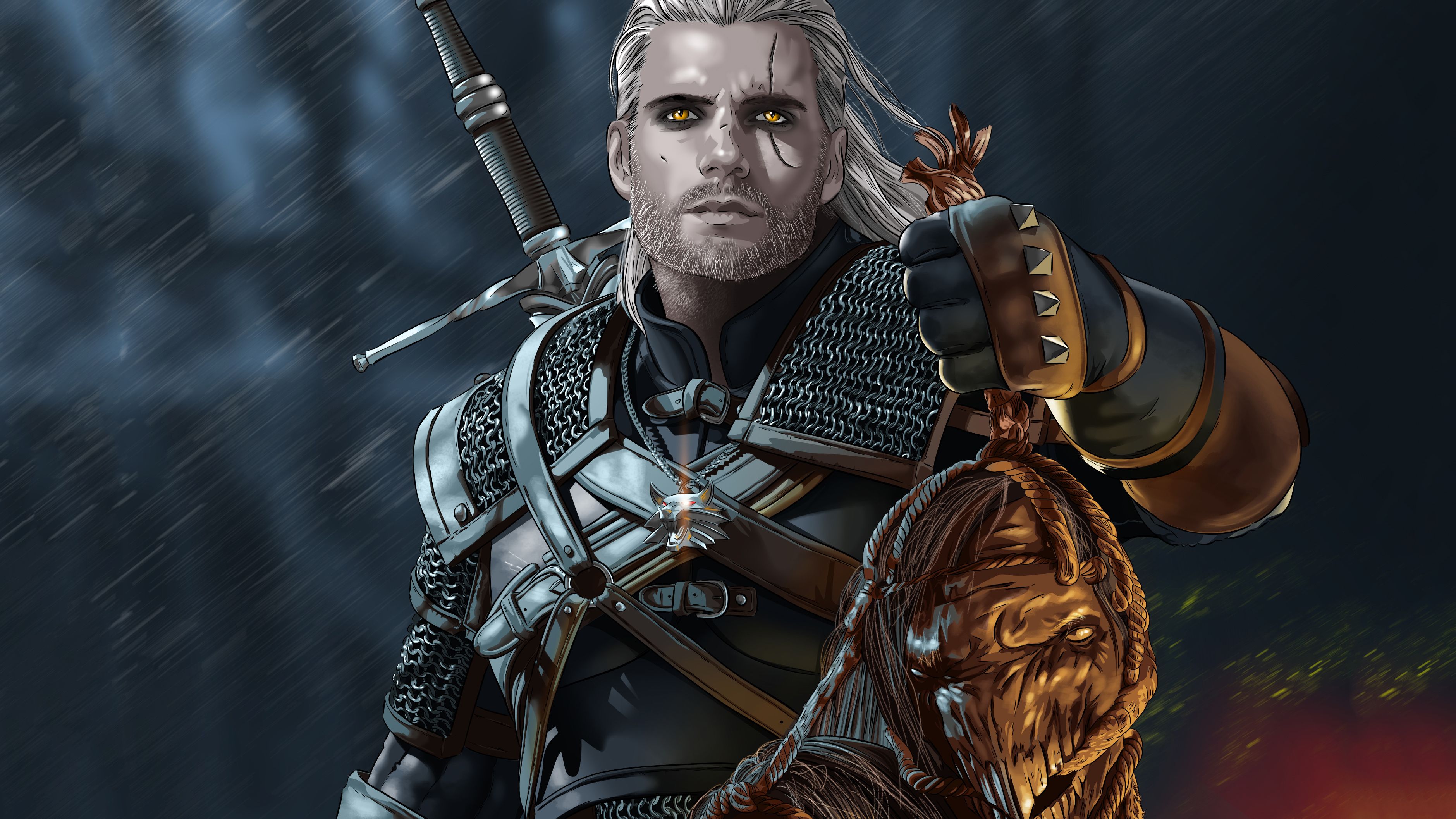 Henry Cavill As Geralt Of Rivia Wallpapers