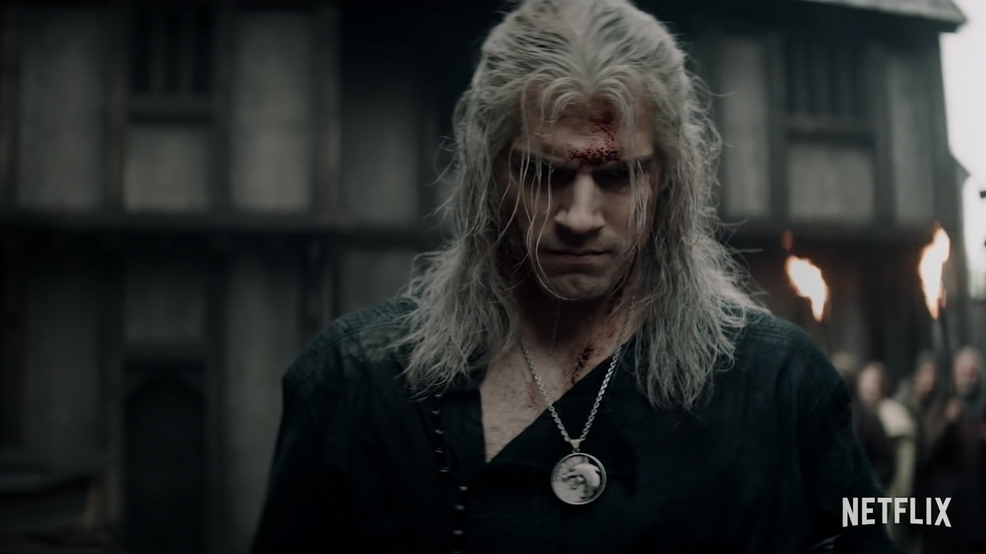 Henry Cavill As Geralt The Witcher Netflix Wallpapers