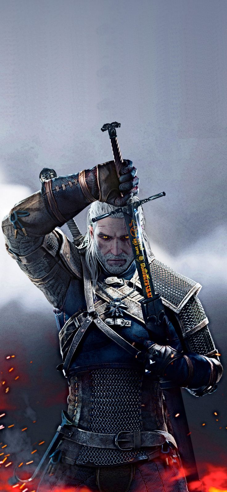 Henry Cavill As Geralt With New Armor In The Witcher 2 Wallpapers