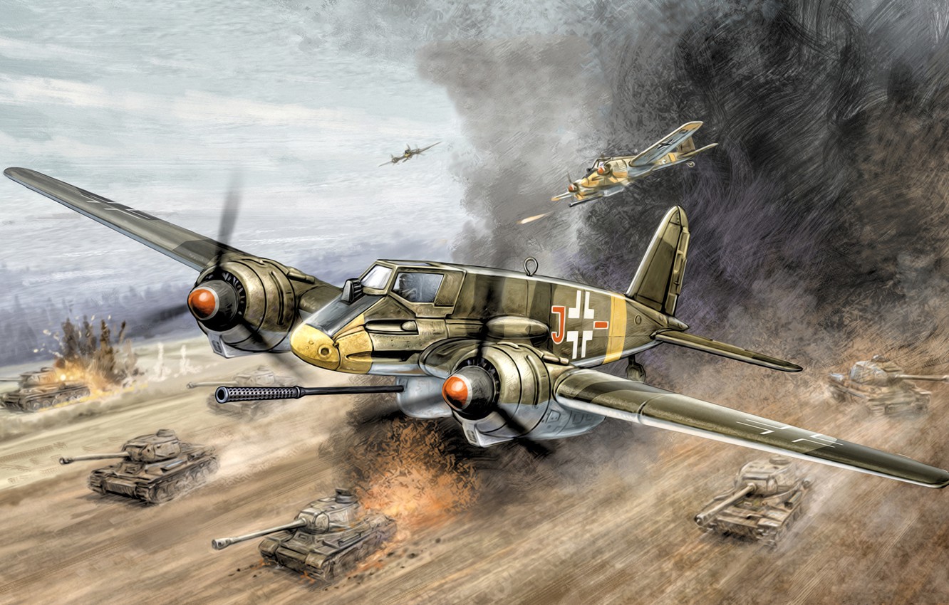 Henschel Hs 129 Wallpapers