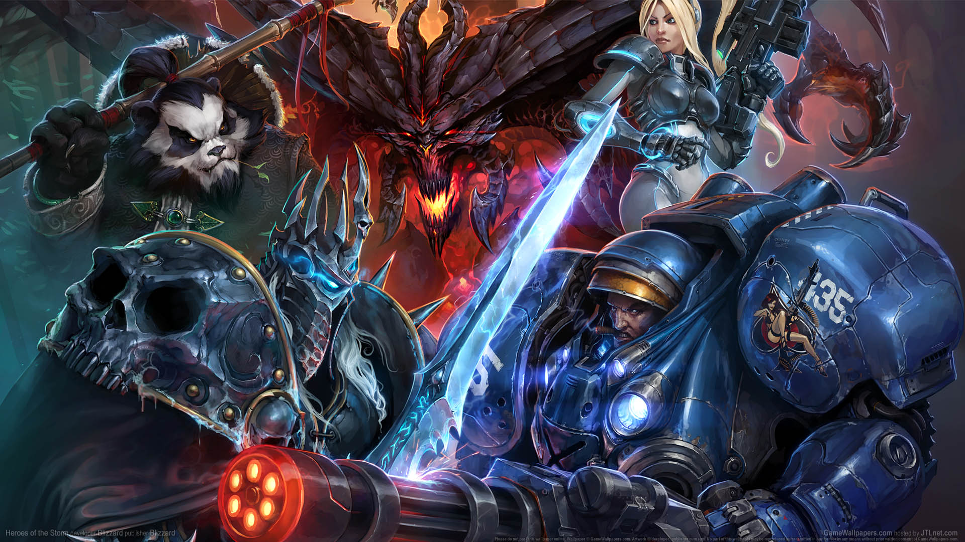 Heroes Of The Storm Hd Wallpapers