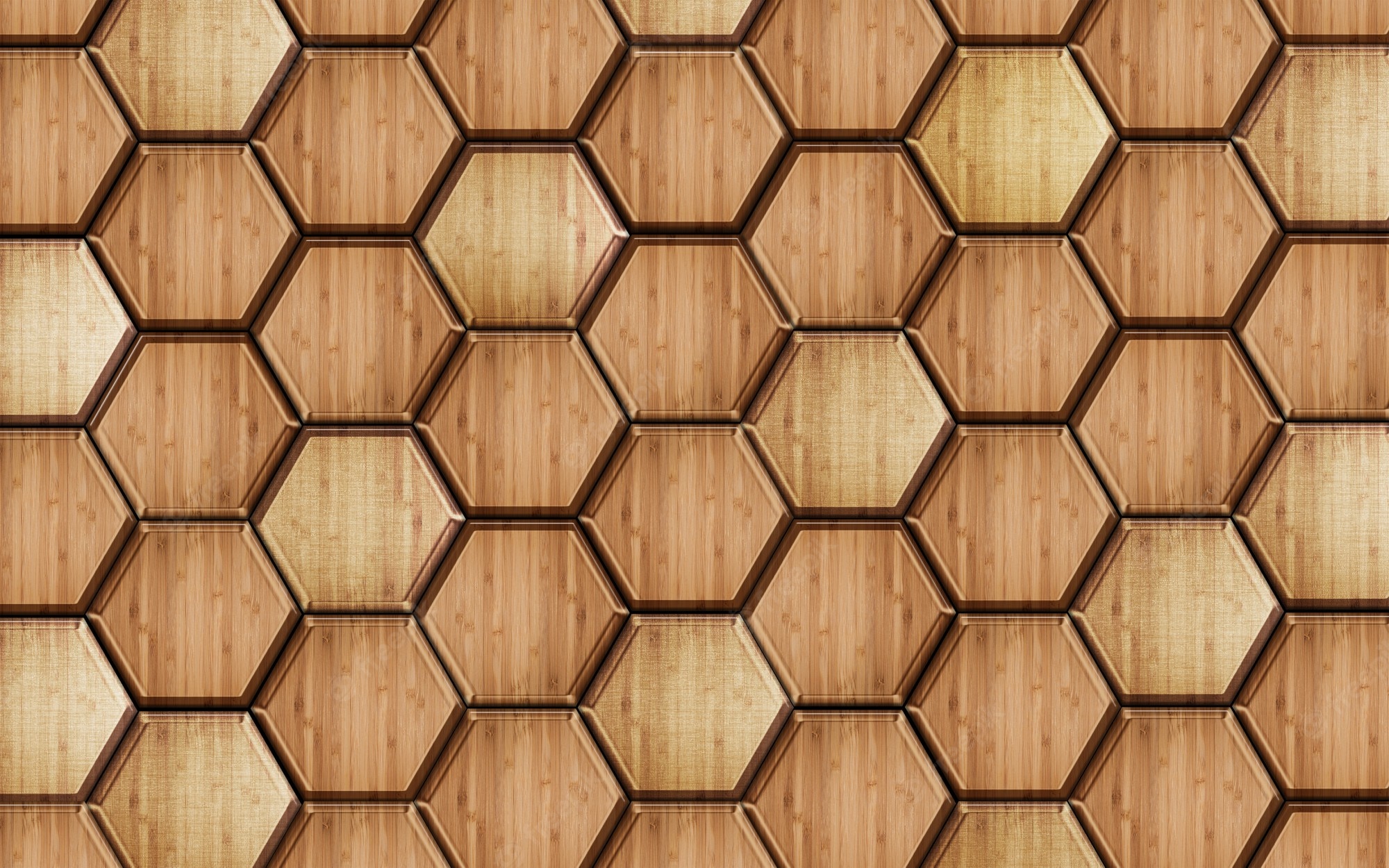 Hexagon 3D Pattern Wallpapers