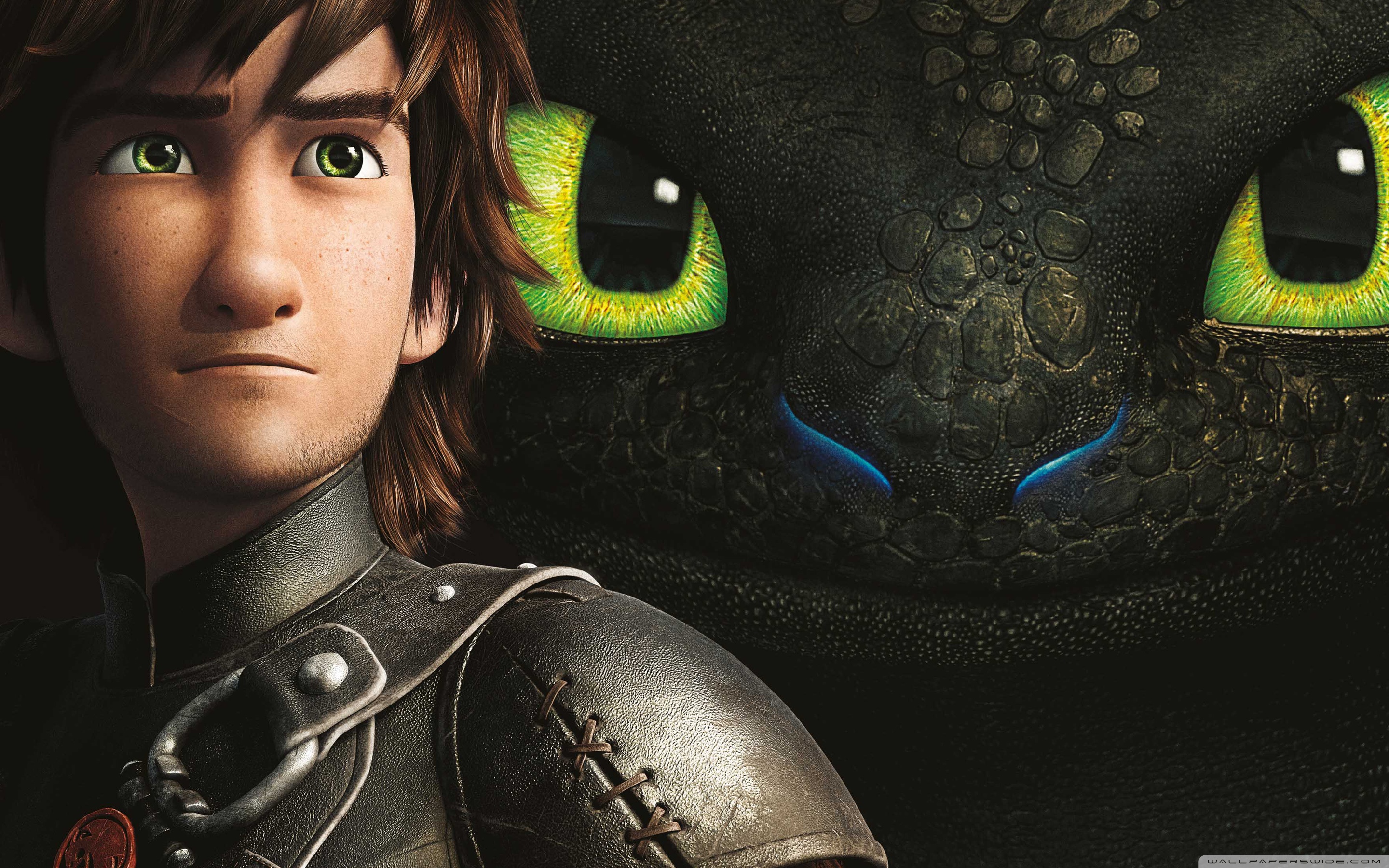 Hiccup And Toothless Artwork Wallpapers