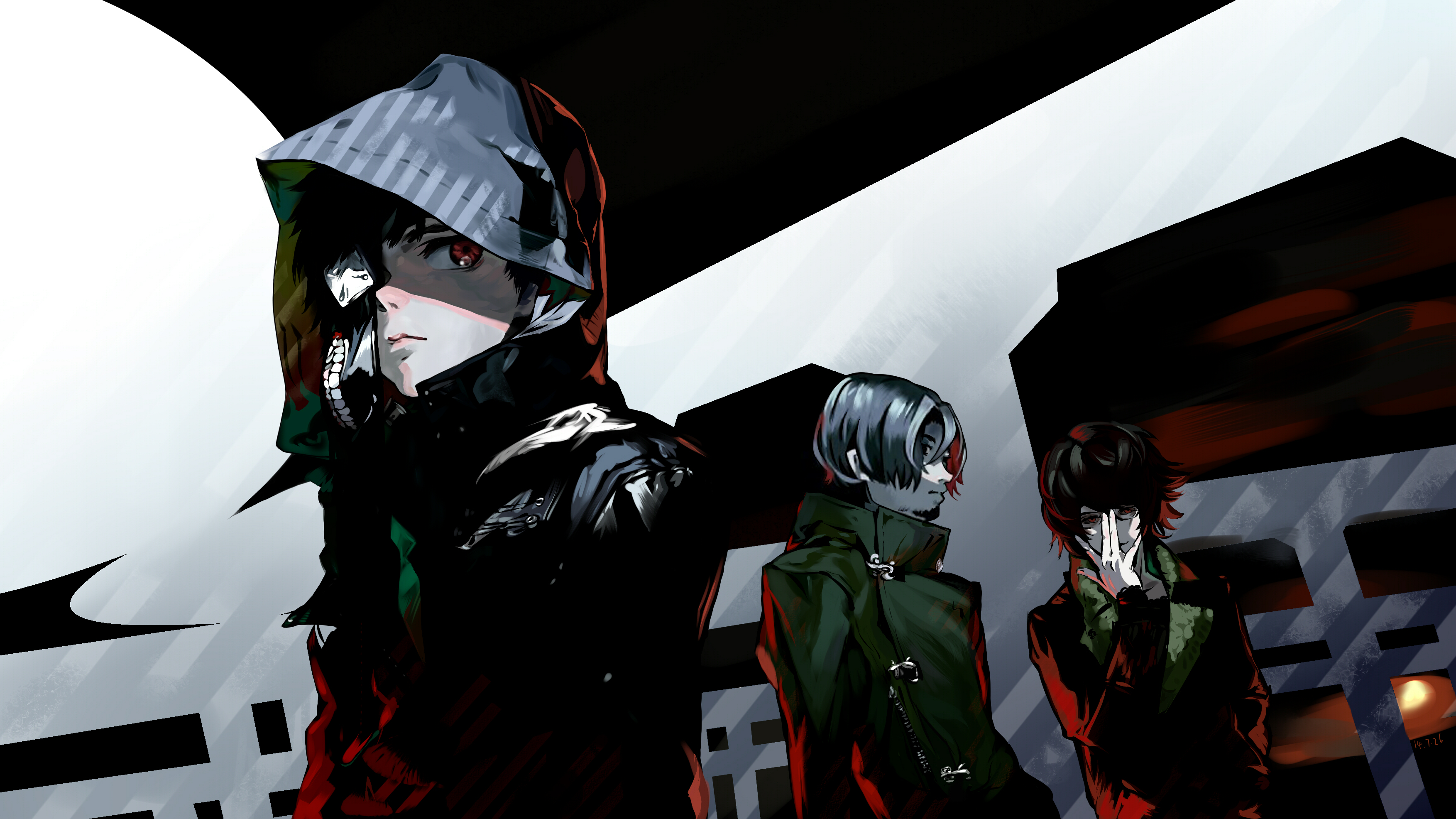 Hide And Kaneki Wallpapers