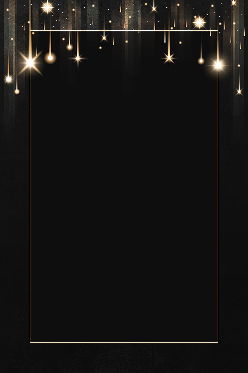 High Resolution Black And Gold Background