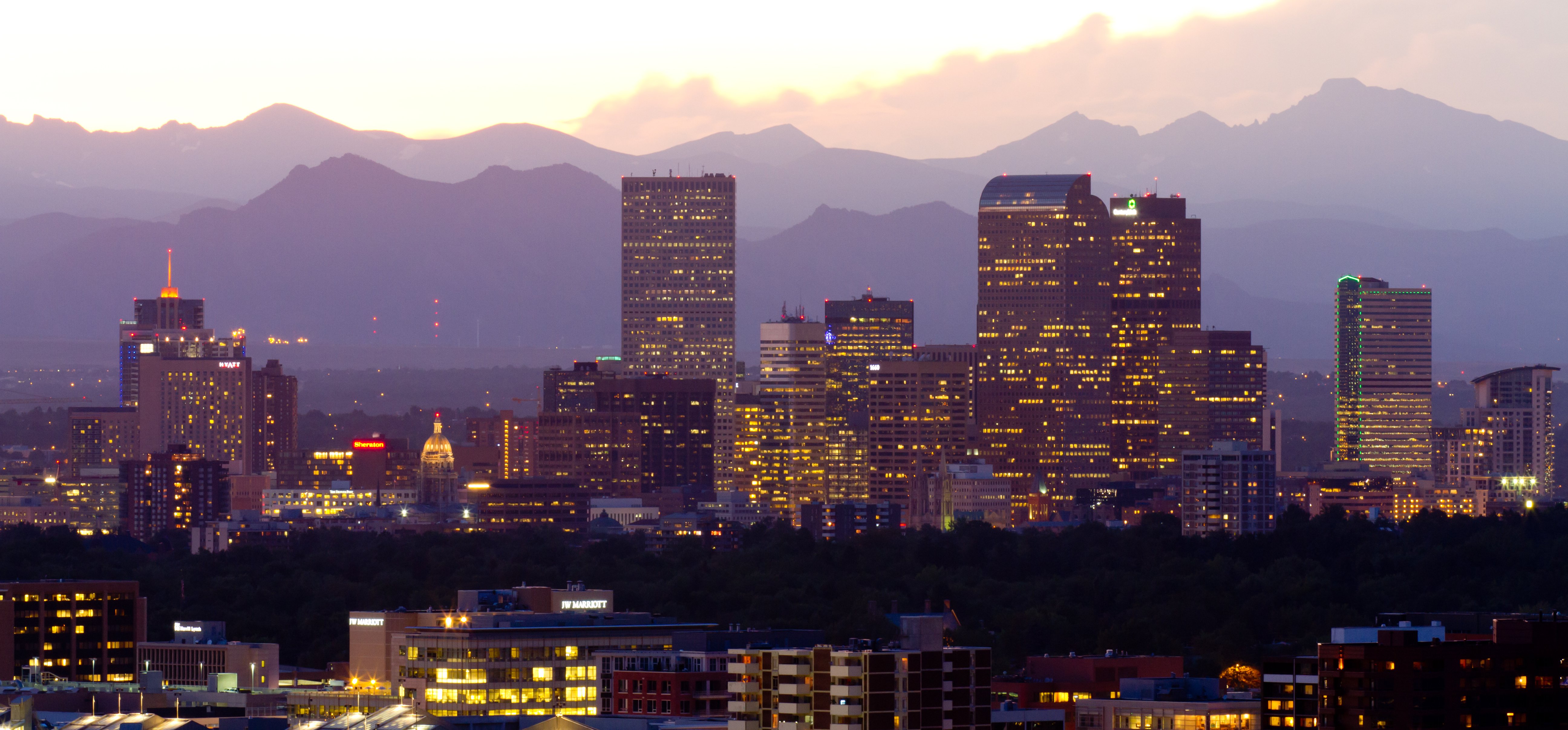 High Resolution Denver Skyline Wallpapers